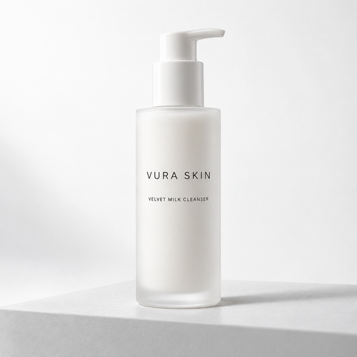 Vura Skin Velvet Milk Cleanser bottle